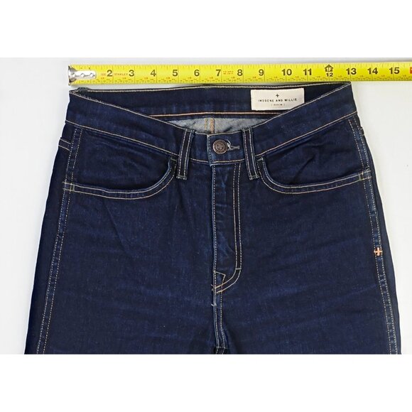 Imogene and Willie Size 26X29 Womens Josette Blue Denim Jeans - Picture 3 of 13